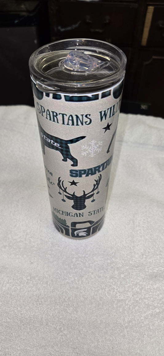 20 oz stainless steel Michigan State